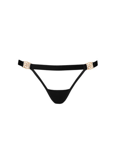 Thalia Open Brief Black