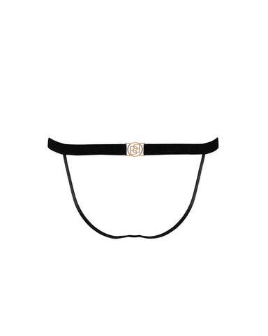 Thalia Open Brief Black