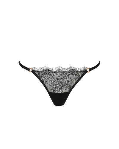 Camelia Lace Brief Black