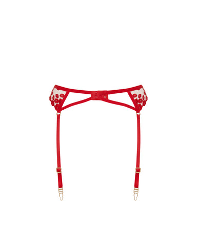 Marian Suspender Red