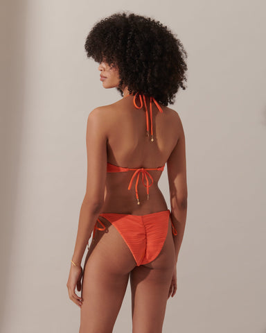 Orta Triangle Bikini Top Orange
