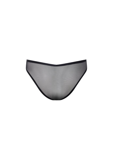 Naomi Mesh Brief Black