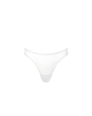 Naomi Mesh Brief White