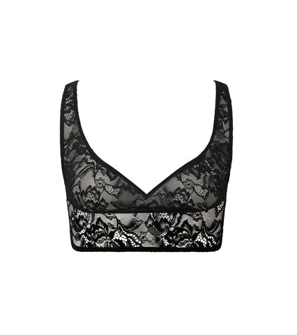 Fallon Lace Bralette Black