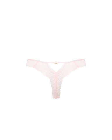 Peyton Lace Thong Pink