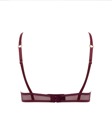 Naomi Mesh Bra Cherry