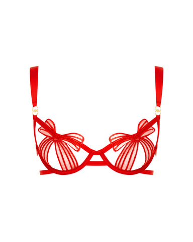 Annabel Wired Bra Red
