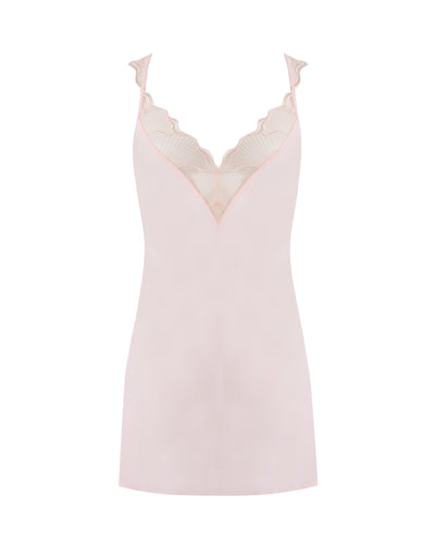 Marabel Sheer Chemise Pearl Pink