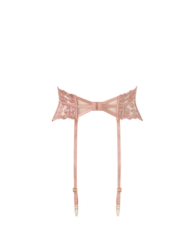 Rosina Detachable Waspie Suspender Dusty Rose
