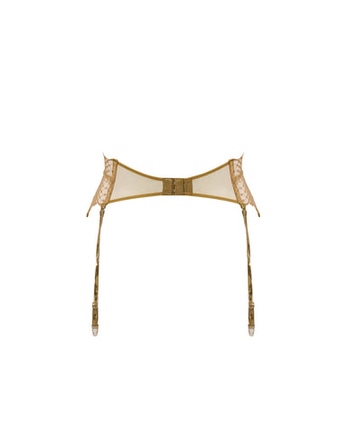 Zoe Detachable Waspie Suspender Gold