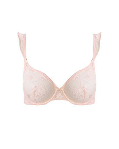 Lisa Stretch Lace Bra Pearl Pink