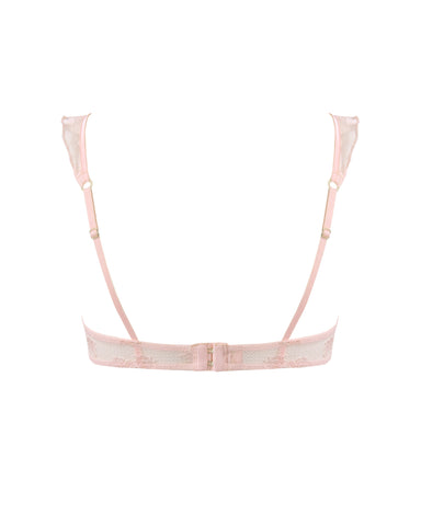 Lisa Stretch Lace Bra Pearl Pink