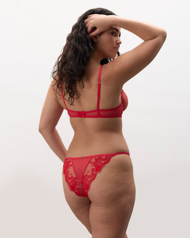 Marseille Lingerie Set Red